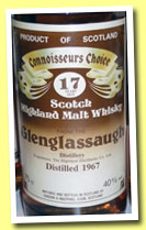 Glenglassaugh 17 yo 1967 (40%, Gordon & MacPhail, Connoisseurs Choice, old brown label)